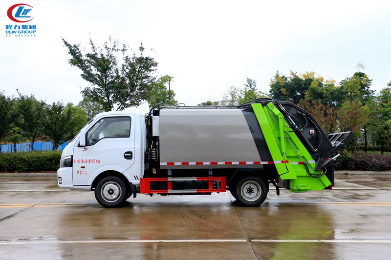 國六東風(fēng)途逸藍(lán)牌壓縮垃圾車