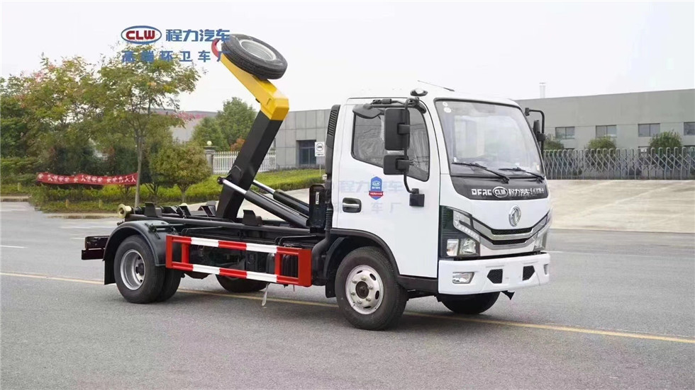(5方)東風小多利卡鉤臂垃圾車